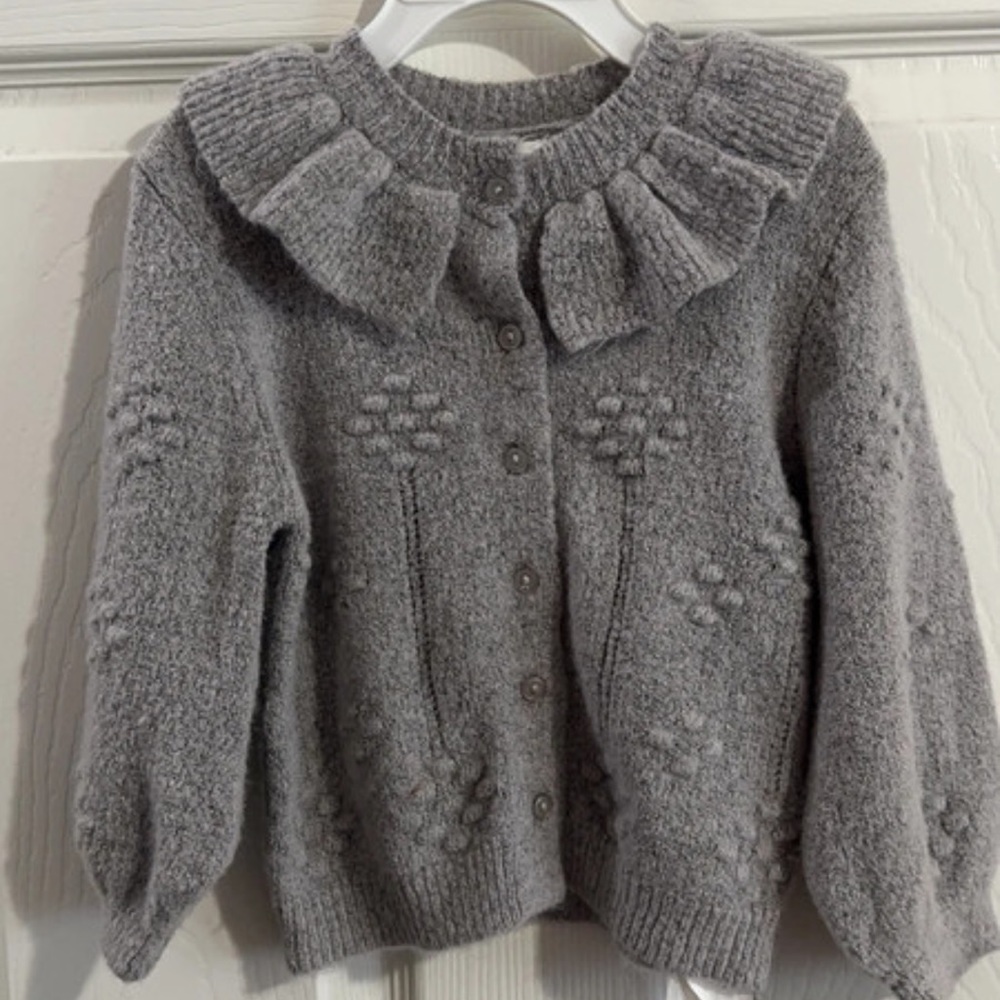 Girls Zar knit cardi